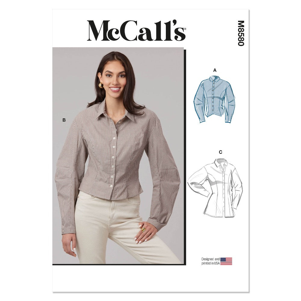 MCCALLS M8580 Misses' Shirt in Two Lengths