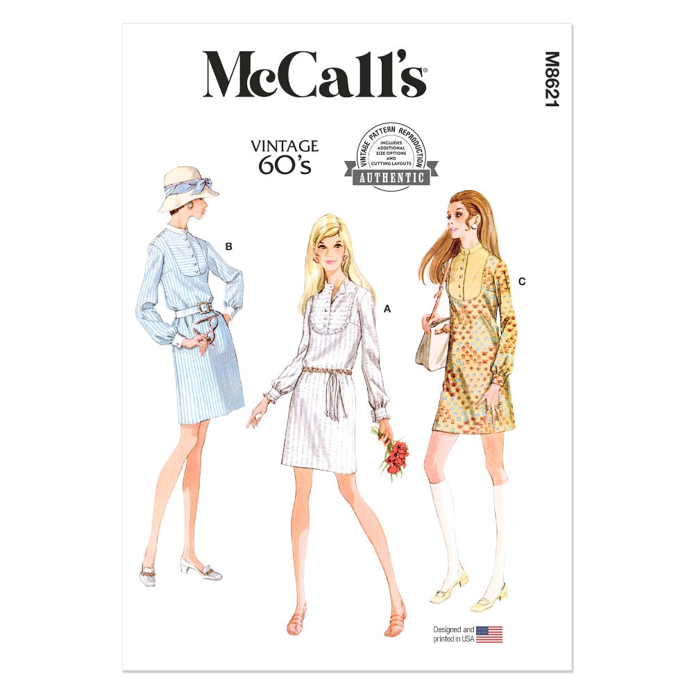 McCalls M8621 Misses' Dresses