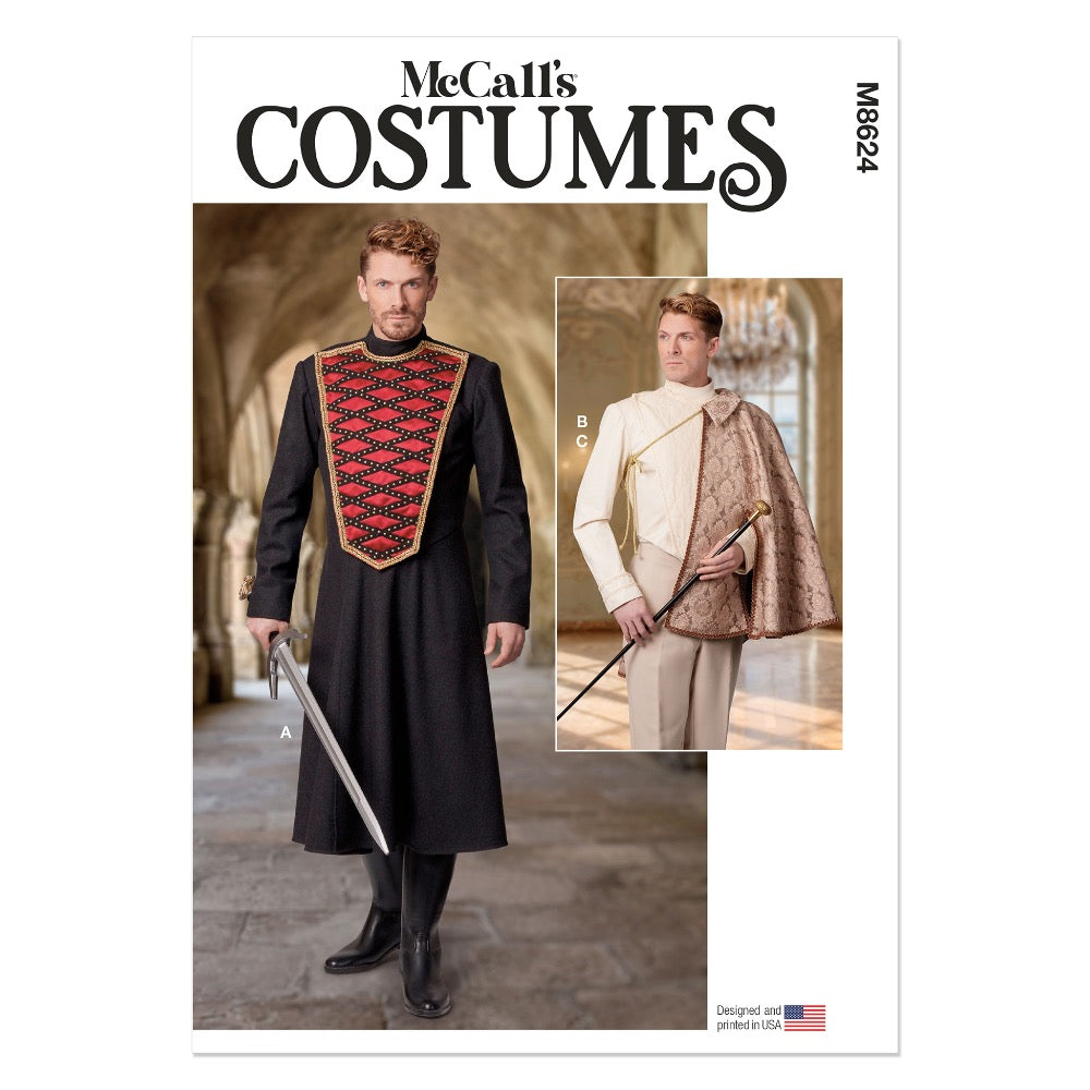 McCalls M8624 Men's Costume