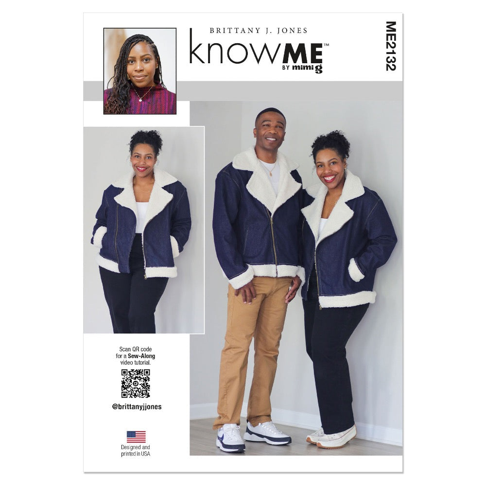 KNOW ME ME2132 Unisex Motorcycle Jacket by Brittany J. Jones