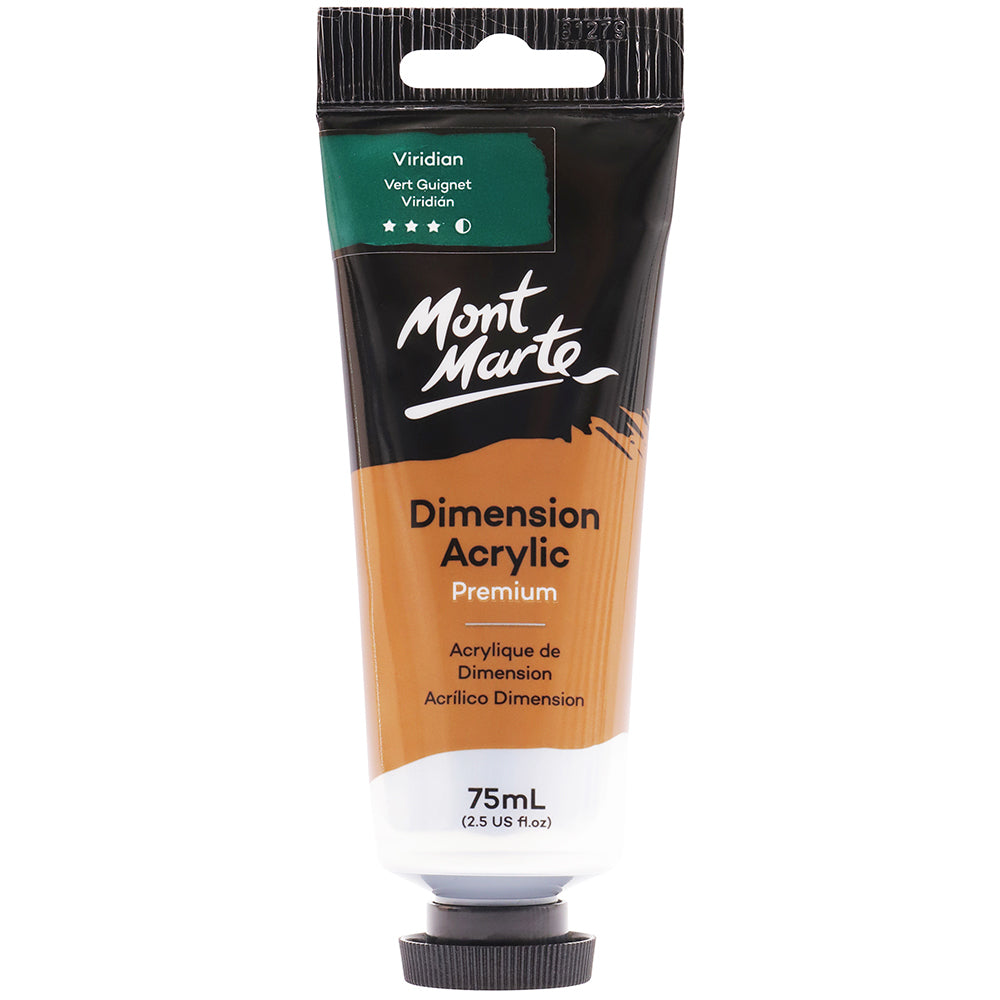 MONT MARTE Dimension Acrylic Paint - 75ml - Viridian
