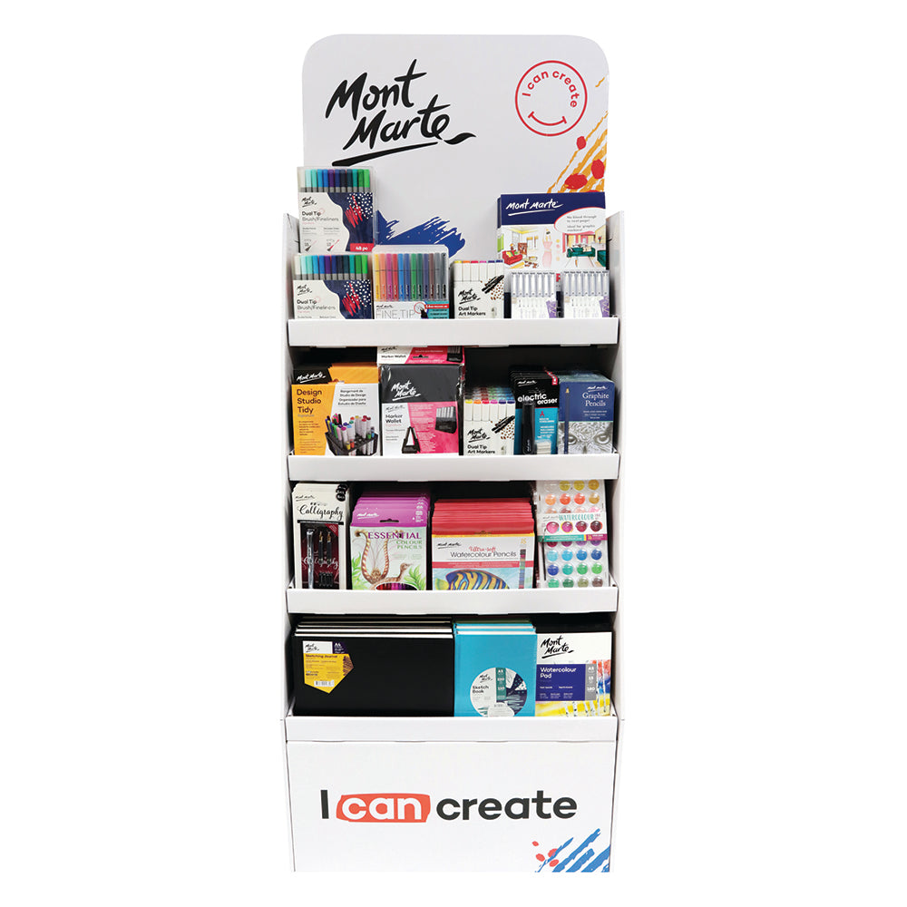 MONT MARTE Promotional Display - Design
