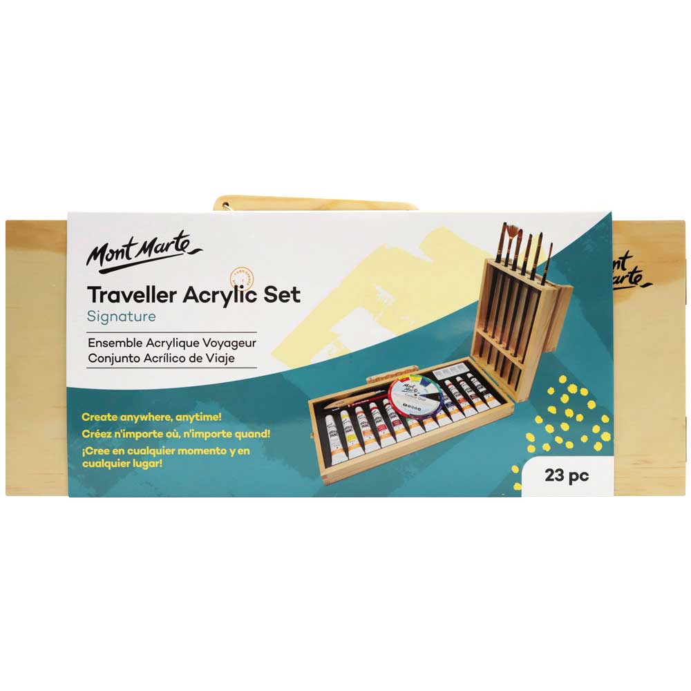 MONT MARTE Traveller Acrylic Set 24pcs