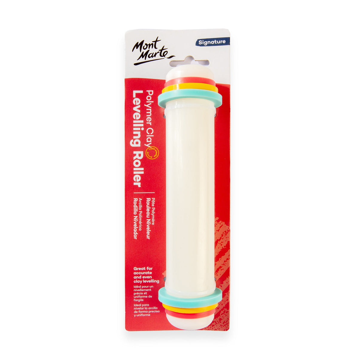 MONT MARTE Polymer Clay Levelling Roller - 1 pc