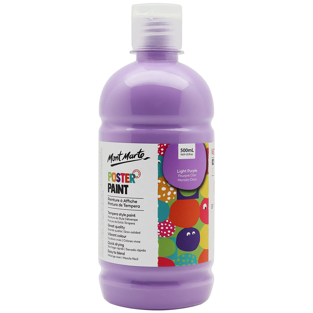 MONT MARTE Poster Paint - 500ml - Light Purple