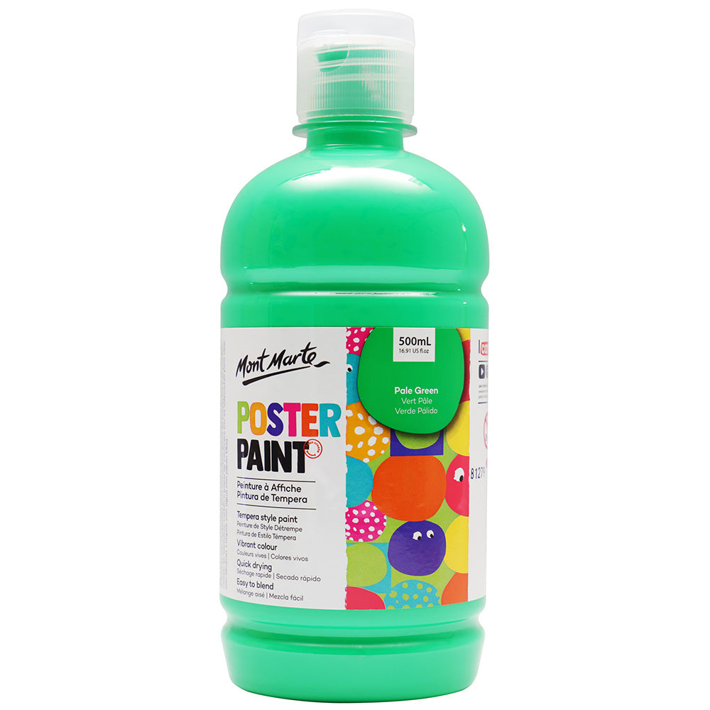 MONT MARTE Poster Paint - 500ml - Pale Green