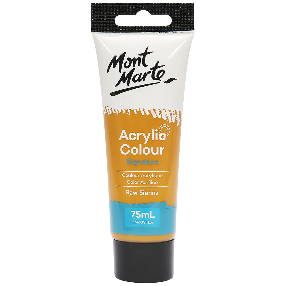 MONT MARTE Signature Acrylic Paint - 75ml - Raw Sienna