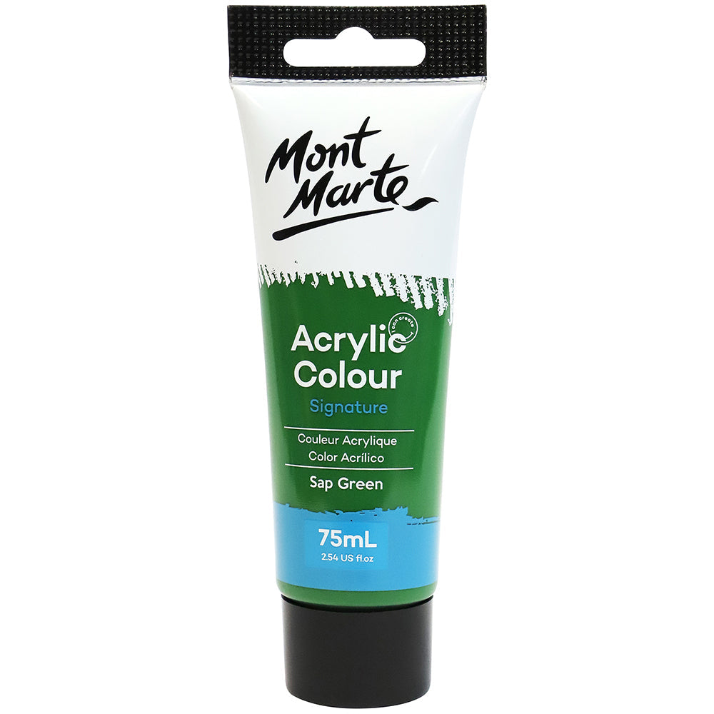 MONT MARTE Signature Acrylic Paint - 75ml - Sap Green