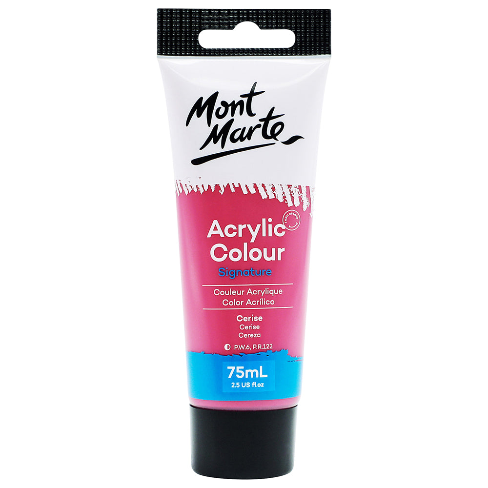 MONT MARTE Signature Acrylic Paint - 75ml - Cerise
