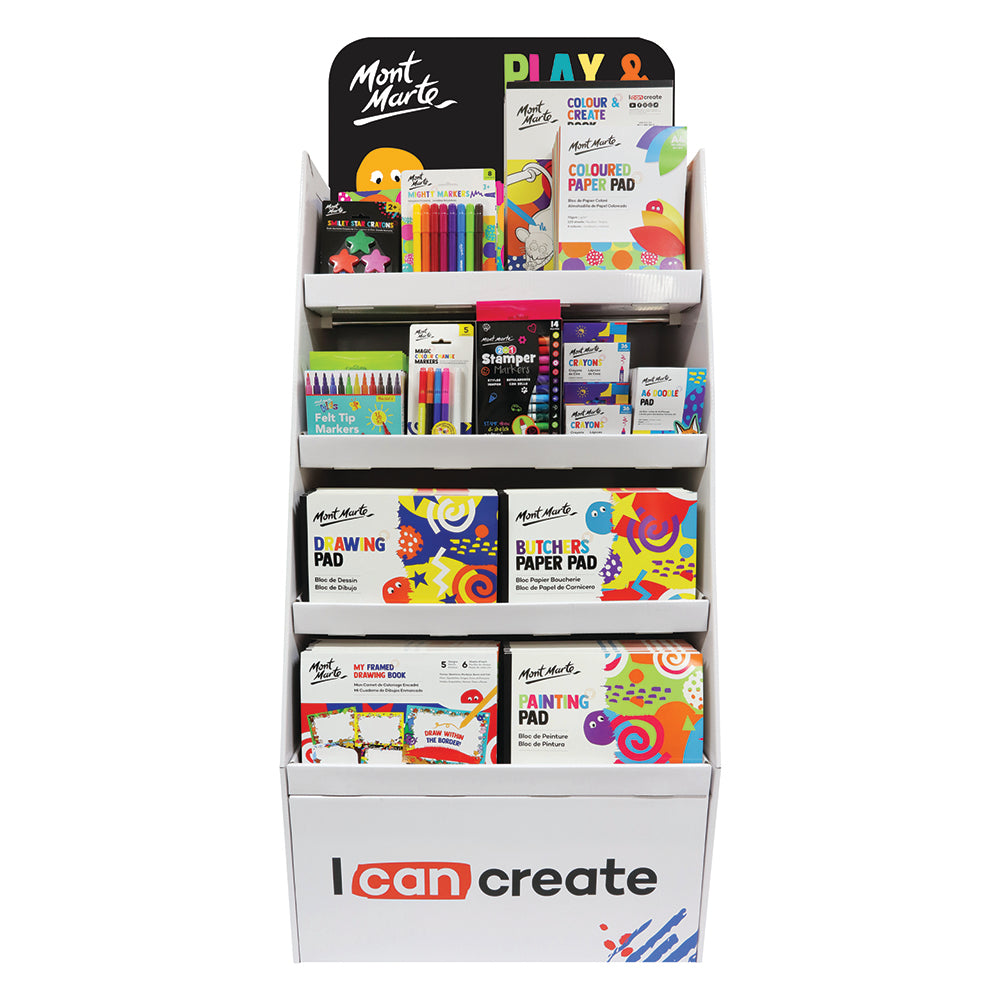 MONT MARTE Promotional Display - Play & Create