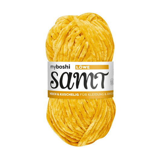 MYBOSHIYARNS Samt Lion - 100 g (3.53 oz) - 100 m (109 yds) - Bulky 5-Weight (Brown)