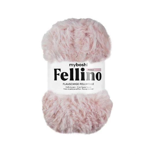 MYBOSHIYARNS Fellino Pinku - 100 g (3.53 oz) - 65 m (71 yds) - Super Bulky 6-Weight (Pink)