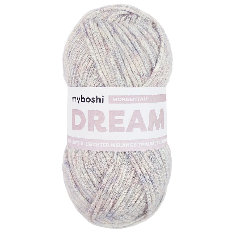 MYBOSHIYARNS Dream Morning Dew - 50 g (1.76 oz) - 95 m (104 yds) - Medium 4-Weight (Green)
