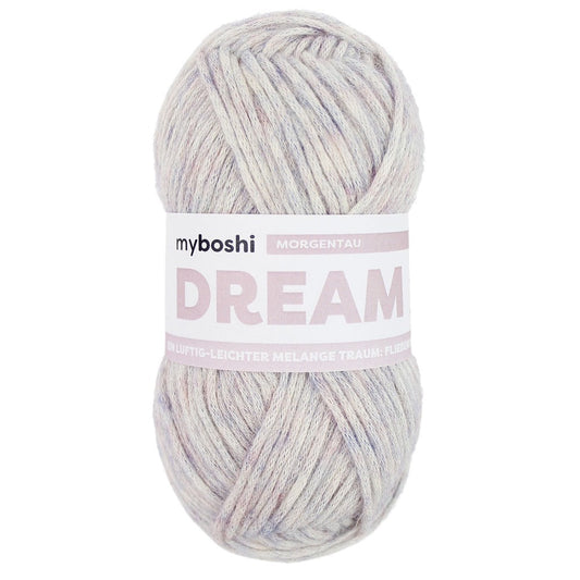 MYBOSHIYARNS Dream Morning Dew - 50 g (1.76 oz) - 95 m (104 yds) - Medium 4-Weight (Green)