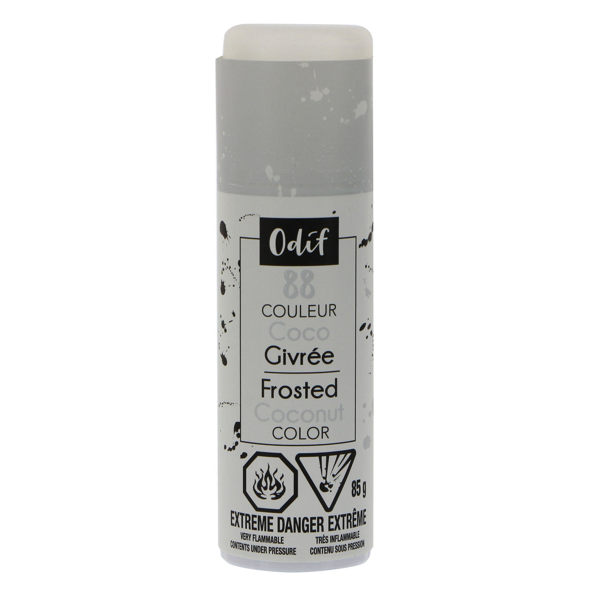 ODIF Frosted Spray Paint - Coconut - 85g
