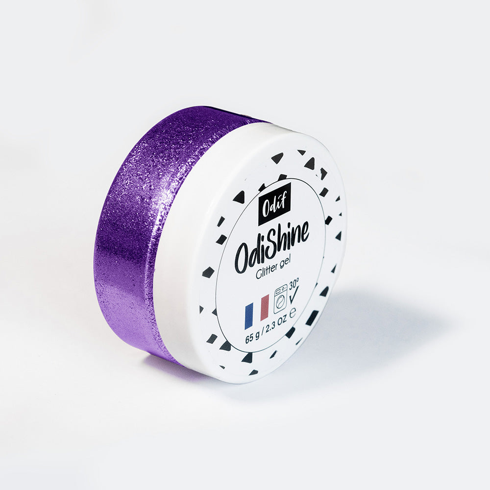 ODIF OdiShine Glitter Gel - Amethyst 65g