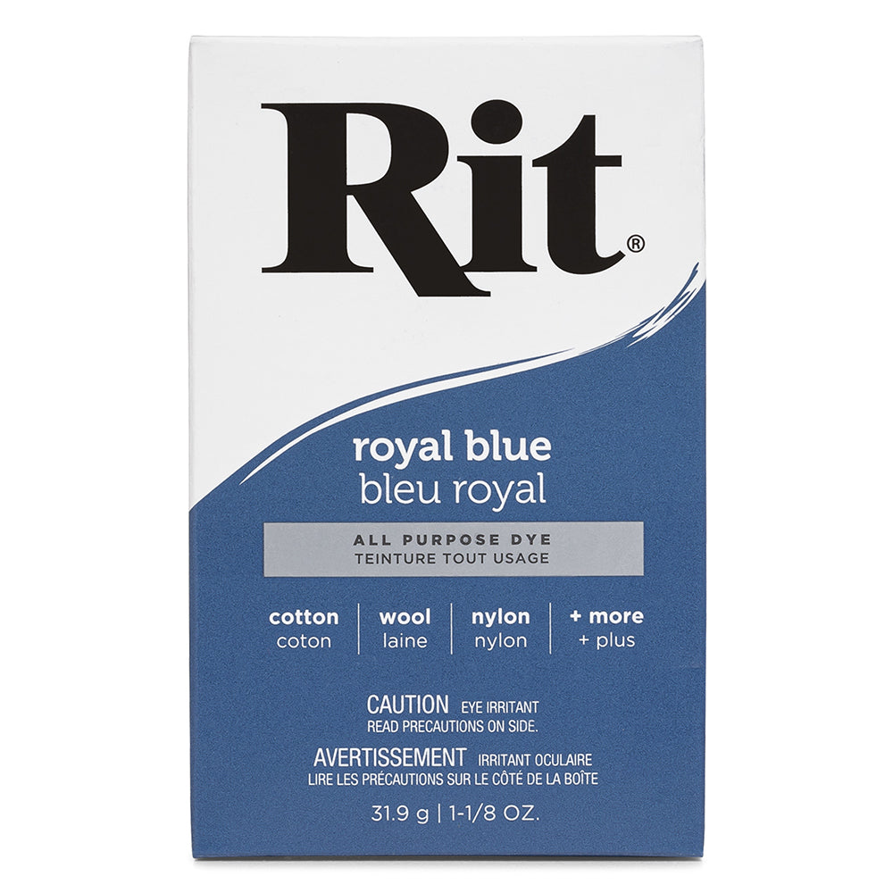 RIT All Purpose Powder Dye - Royal Blue - 31.9g (1⅛ oz)
