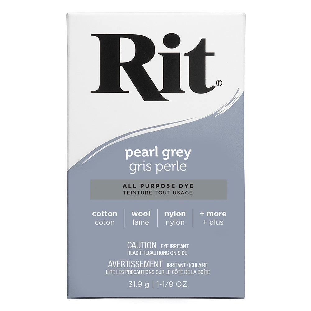 RIT All Purpose Powder Dye - Pearl Grey - 31.9g (1⅛ oz)
