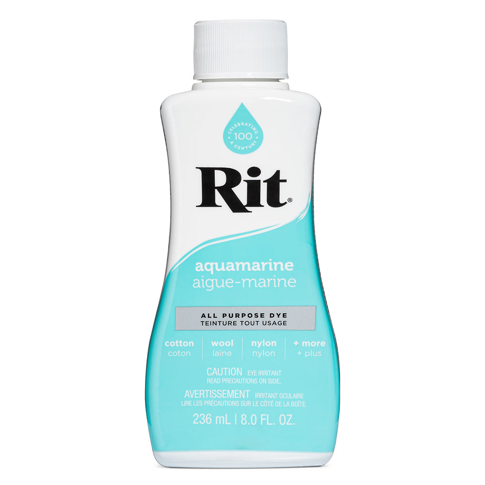 RIT All Purpose Liquid Dye - Aquamarine - 236 ml (8 oz)