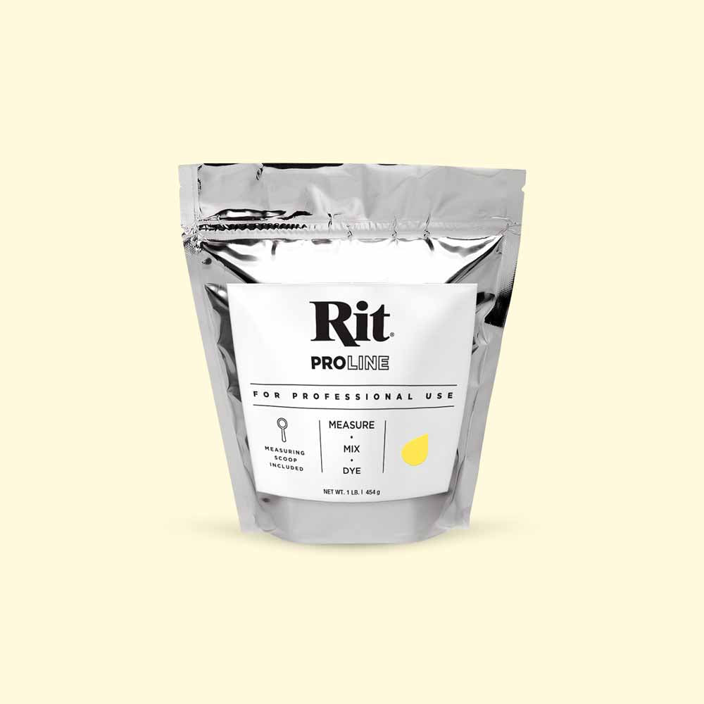 RIT ProLine All Purpose Powder Dye - Lemon Yellow - 454g (1 lb)