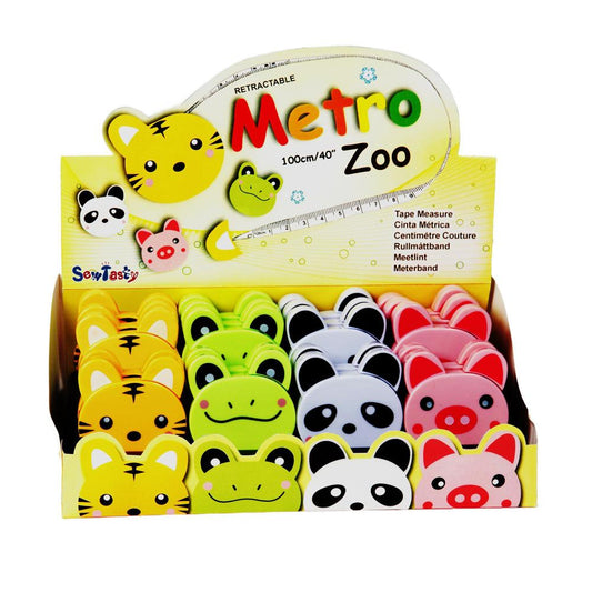 SEW TASTY Animal Tape Measure 100cm (40") - 20 pcs