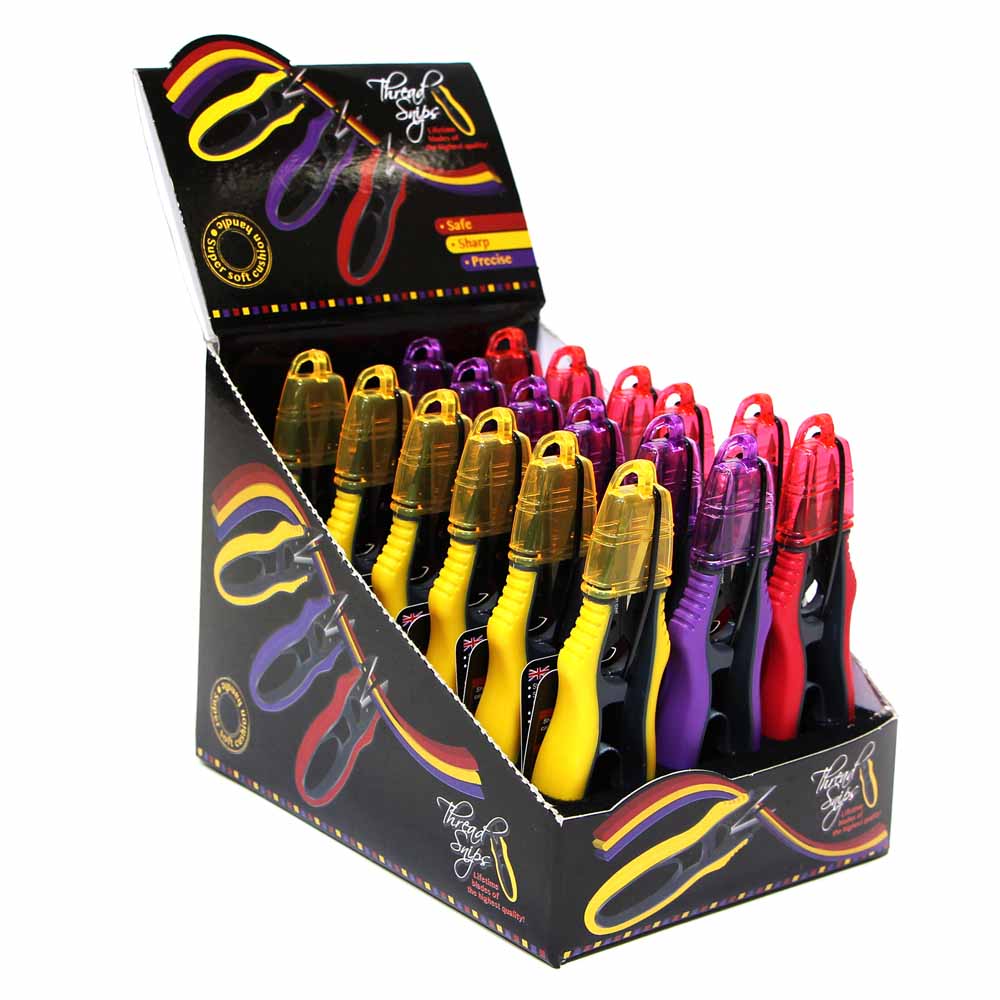 SEWTASTY Pro Thread Snips 12cm (5 in.) Display - 18 pcs