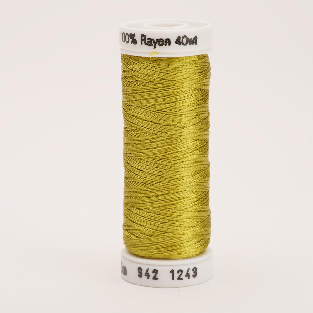 SULKY Rayon Solid 40wt Thread 229m - Spring Moss