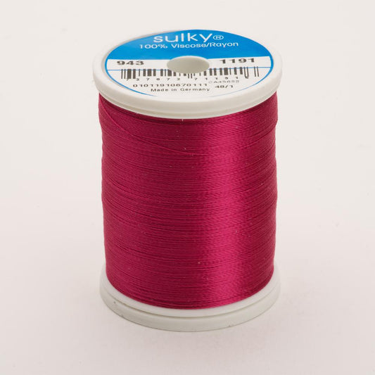 SULKY Rayon Solid 40wt Thread 777m - Dark Rose