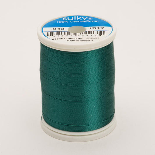 SULKY Rayon Solid 40wt Thread 777m - Coachman Green