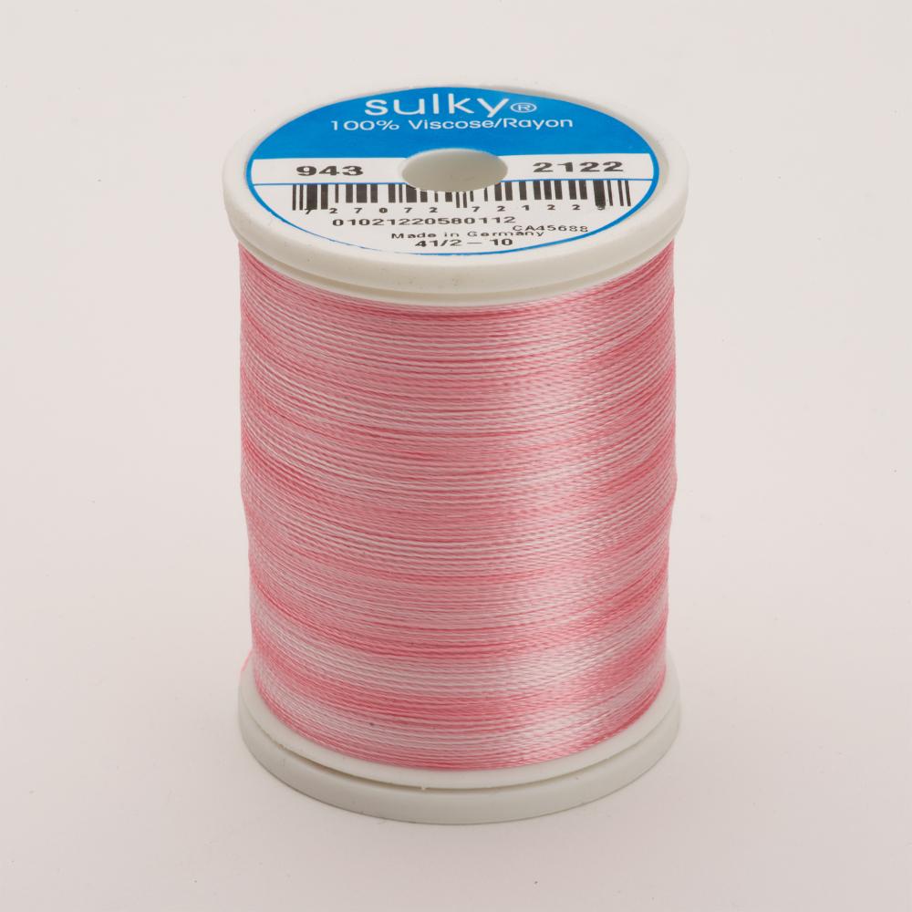 SULKY Rayon Variable 40wt Thread 777m - Vari-Baby Pinks
