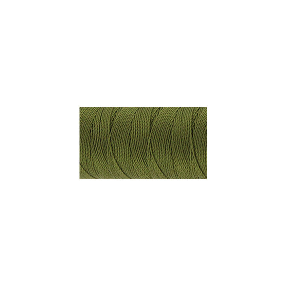 SULKY Cotton Solid Colour 12wt Thread 46m - Light Army Green
