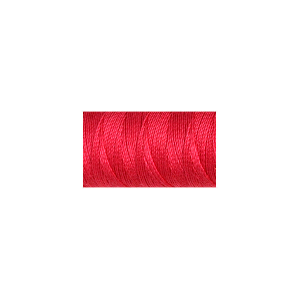 SULKY Cotton Solid Colour 12wt Thread 46m - Red Geranium