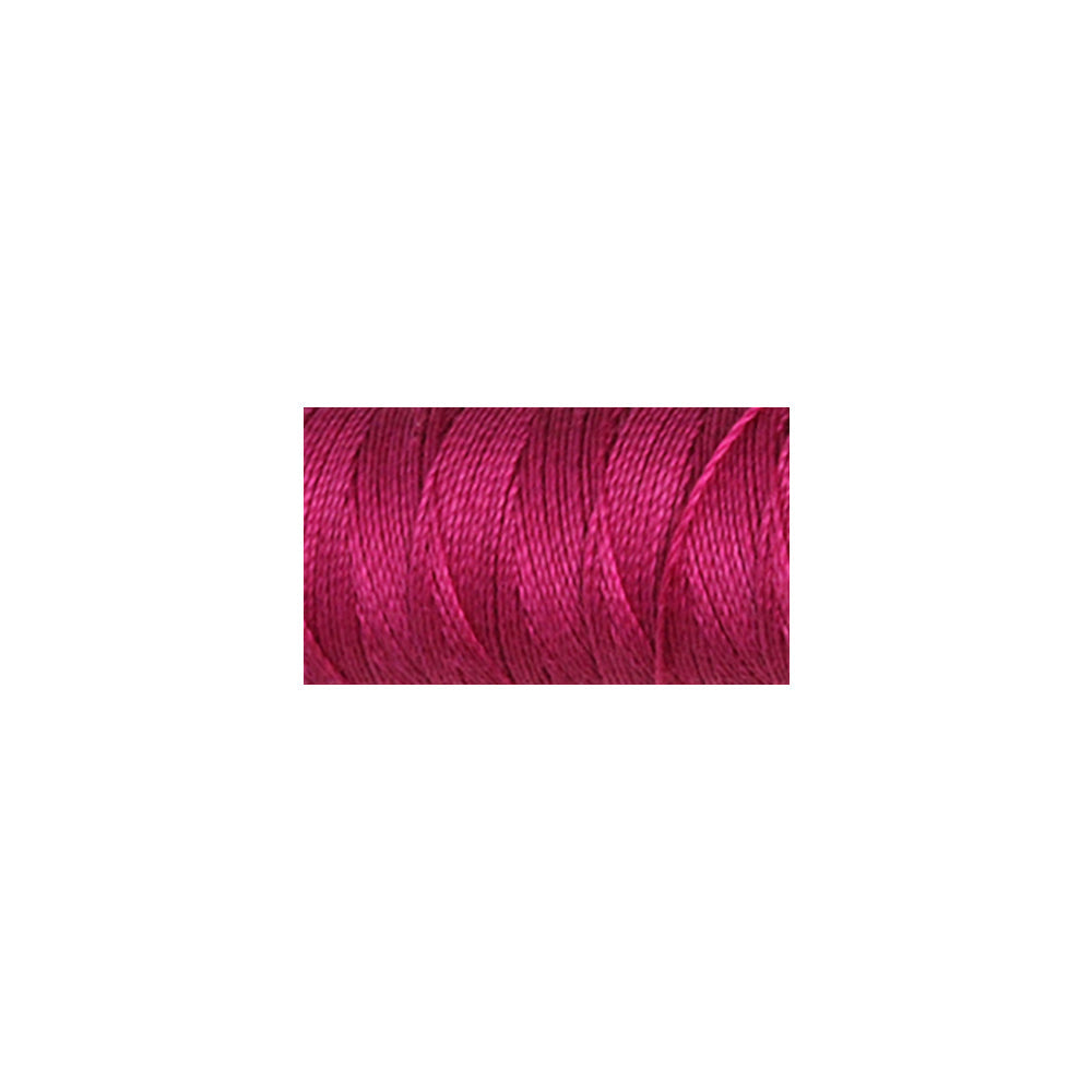 SULKY Cotton Solid Colour 12wt Thread 46m - Dark Rose