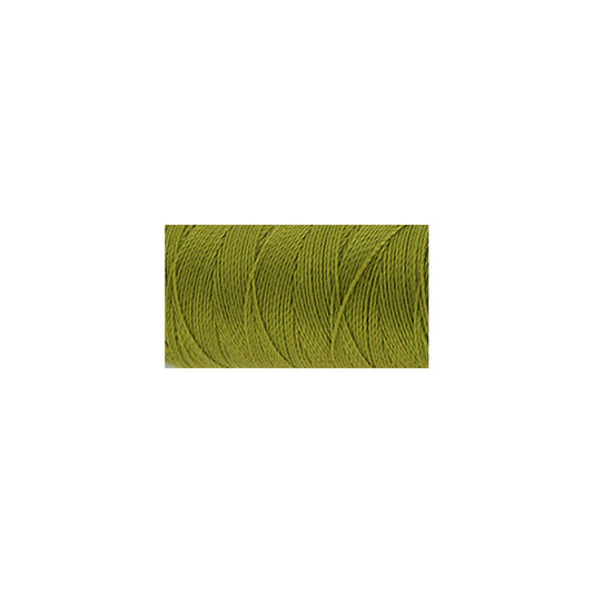 SULKY Cotton Solid Colour 12wt Thread 46m - Pea Soup