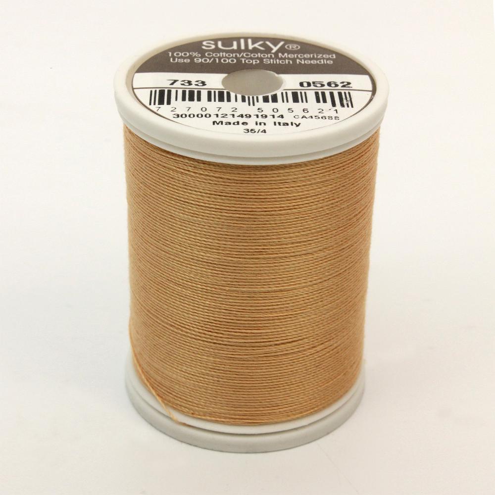 SULKY Cotton Solid Colour 30wt Thread 457m - Spice