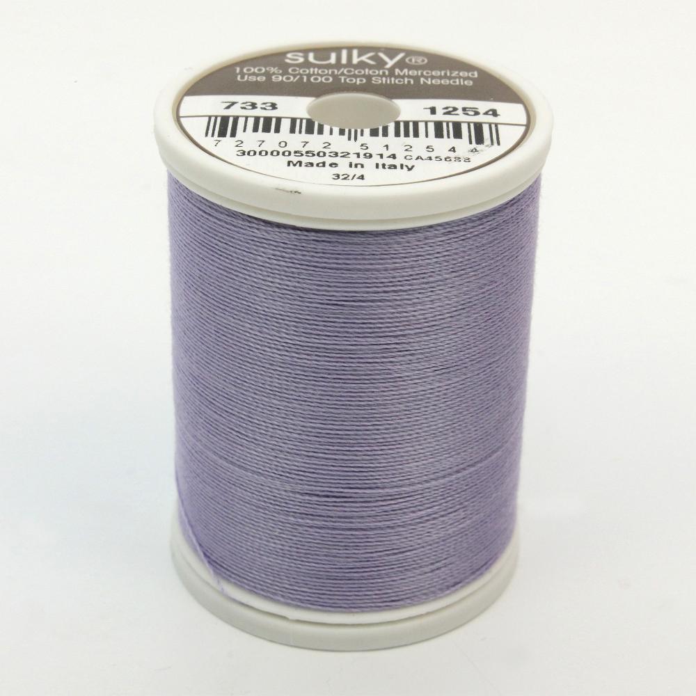 SULKY Cotton Solid Colour 30wt Thread 457m - Dusty Lavender