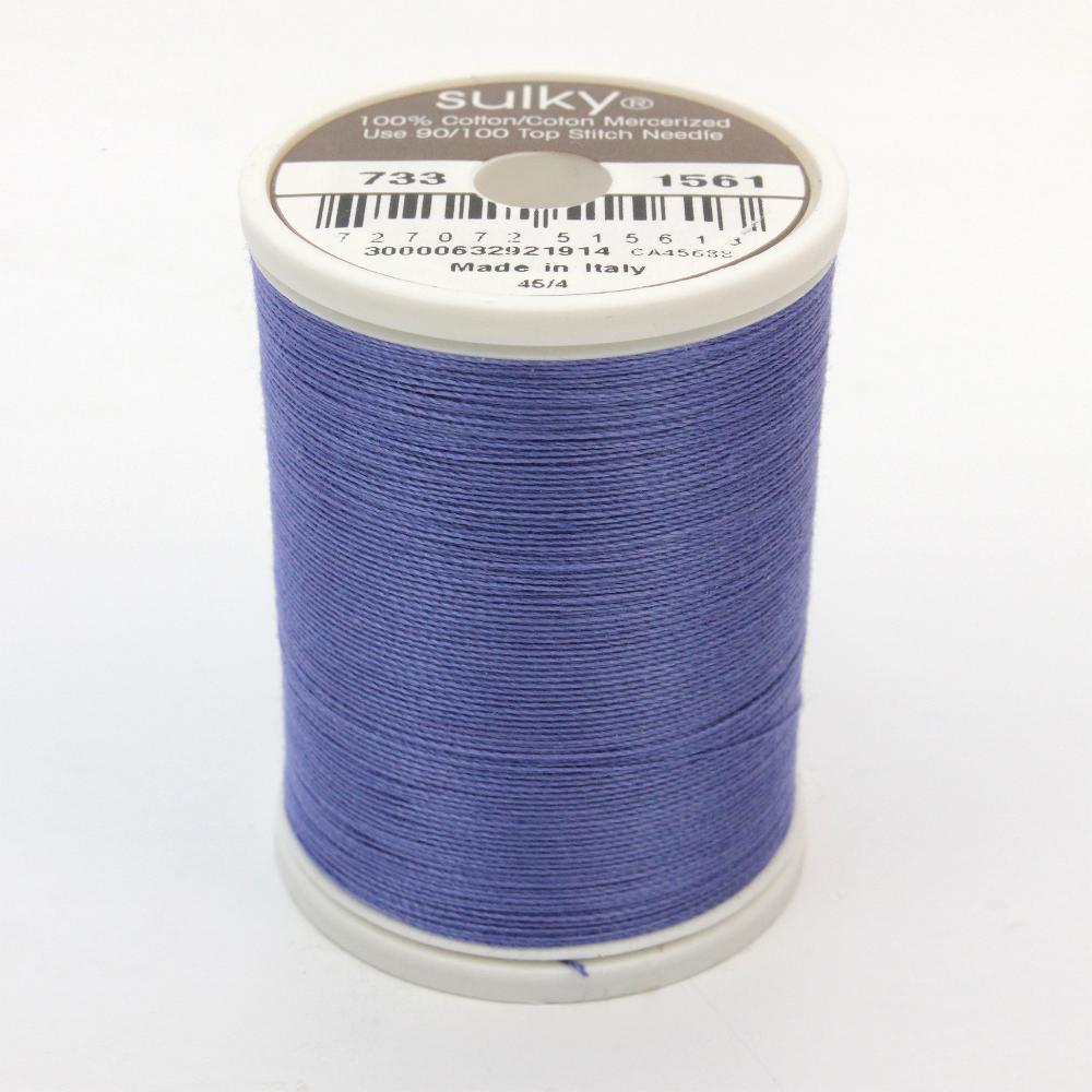SULKY Cotton Solid Colour 30wt Thread 457m - Deep Hyacinth