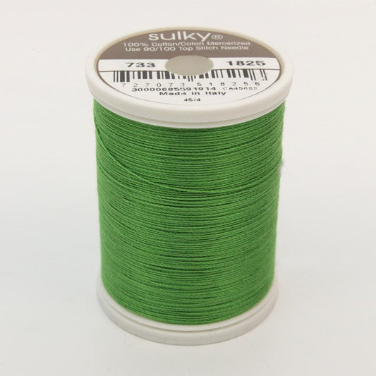 SULKY Cotton Solid Colour 30wt Thread 457m - Barnyard Grass