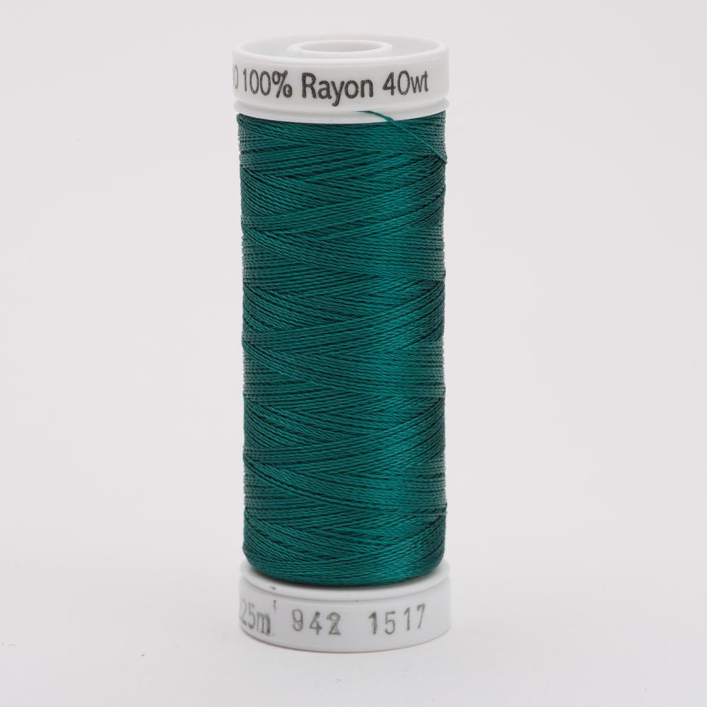 SULKY Rayon Solid 40wt Thread 229m - Coachman Green