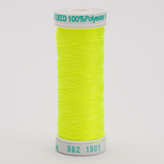 SULKY Poly Deco 40wt Thread 229m - Neon Yellow