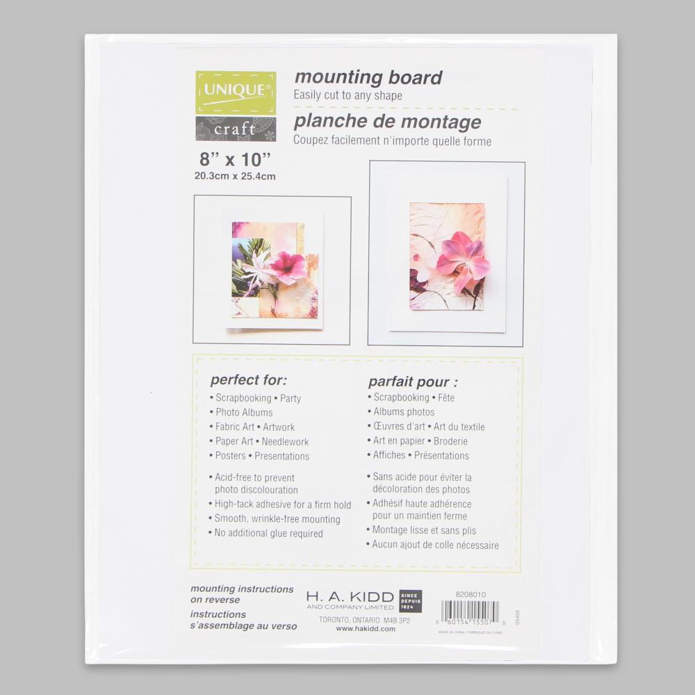 Unique Craft - Mounting Board 8"x10"