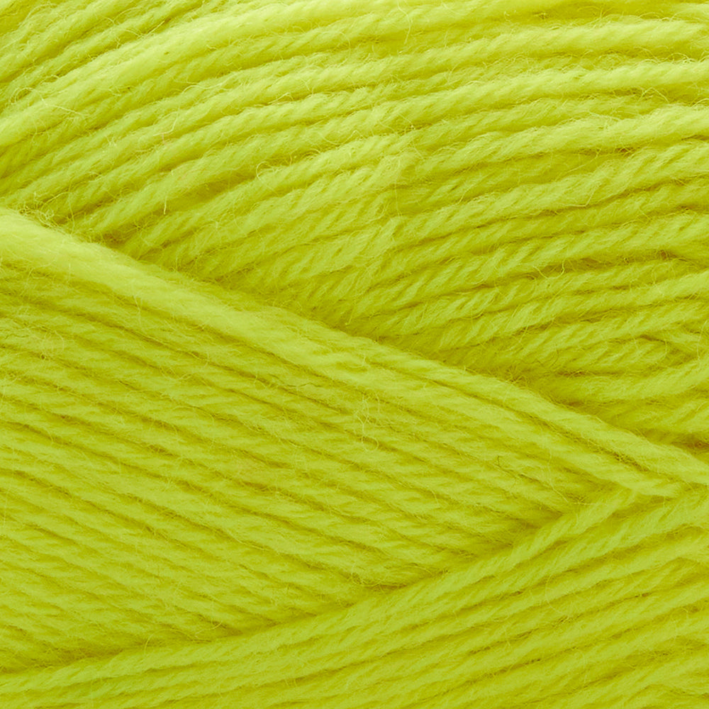 UNIVERSAL Uni Merino Mini #1889 Yarn - 25g - Super Fine Weight 1 - 100m (109yds) - Neon Yellow