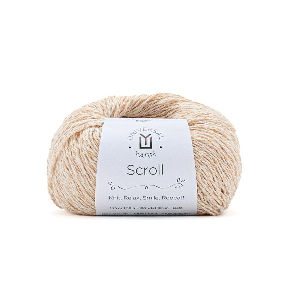 UNIVERSAL Scroll #1897 Yarn - 50g - Light 3 - 165m (180yds) - Parchment