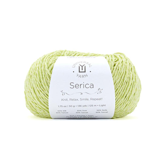 UNIVERSAL Serica #1898 Yarn - 50g - Light 3 - 125m (136yds) - Calcis