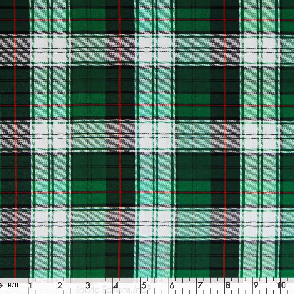 FABRIC CREATIONS Cotton Fabric Bolt 107 cm x 7.3 m (42 in. x 8 yd) - Holiday Plaid 3