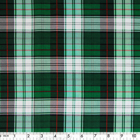 FABRIC CREATIONS Cotton Fabric Bolt 107 cm x 7.3 m (42 in. x 8 yd) - Holiday Plaid 3