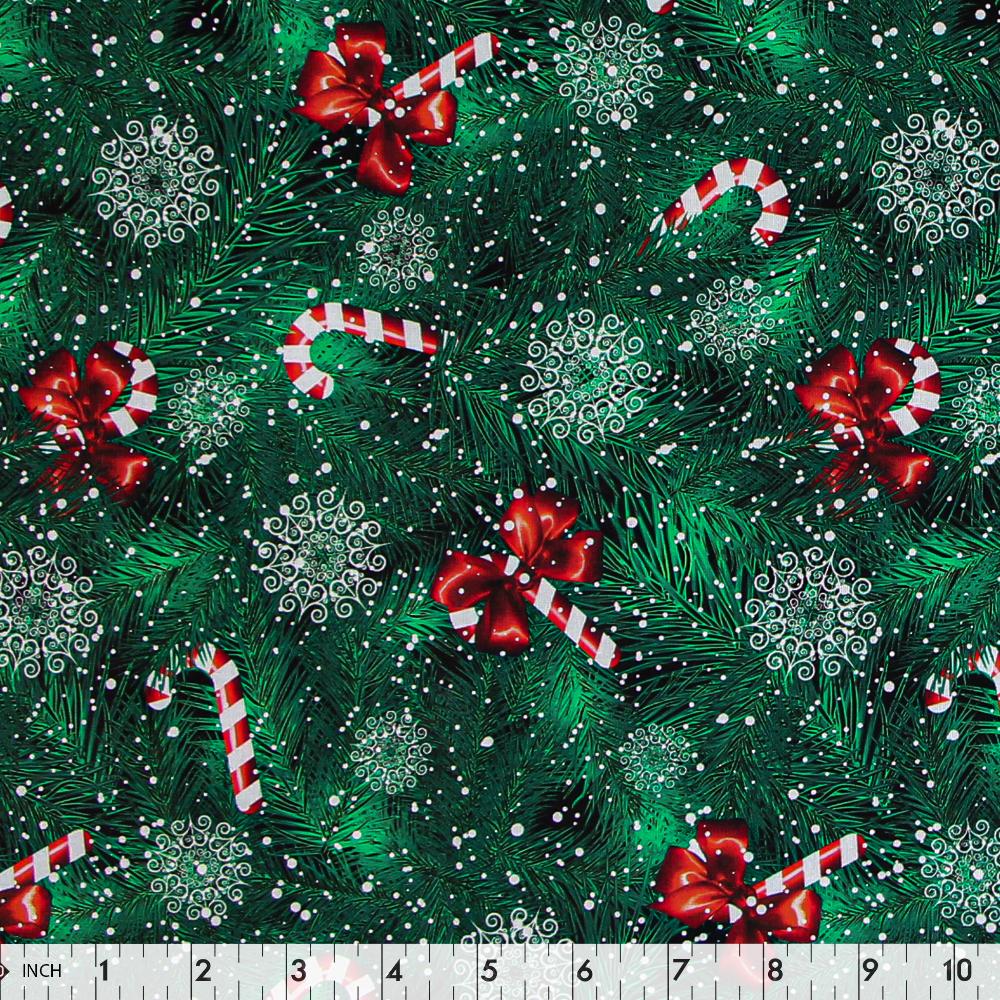 FABRIC CREATIONS Cotton Fabric Bolt 107 cm x 7.3 m (42 in. x 8 yd) - Christmas Best 1