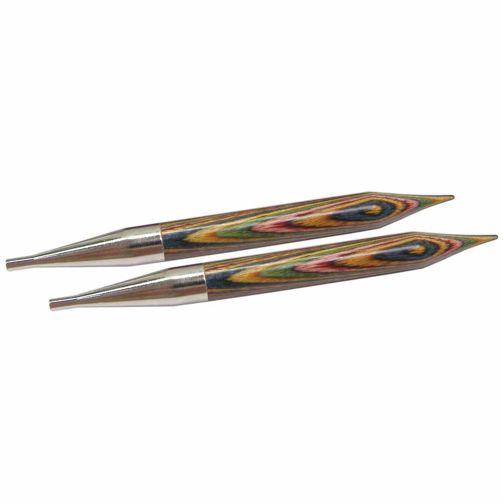 KNIT PICKS Rainbow Wood Interchangeable Circular Needle Tips 12 mm (US 17)