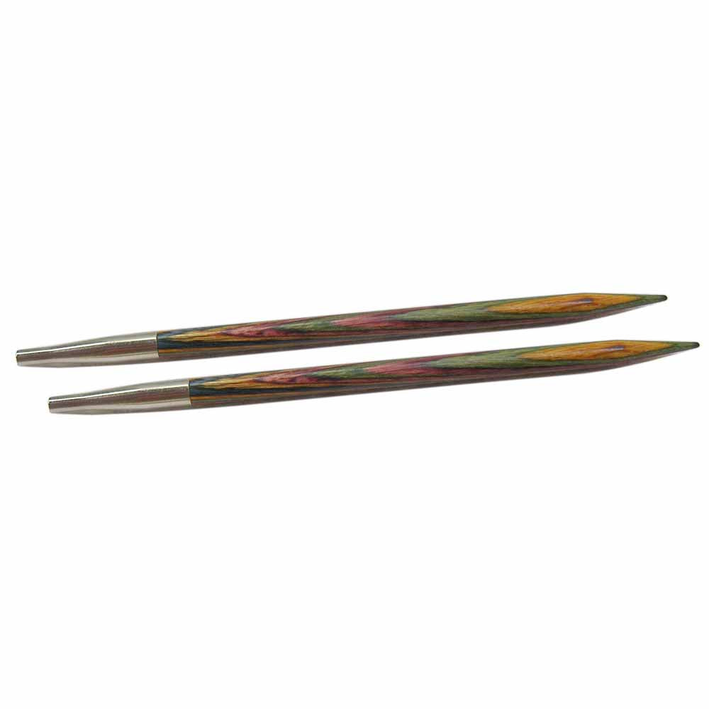 KNIT PICKS Rainbow Wood Interchangeable Circular Needle Tips 5 mm (US 8)
