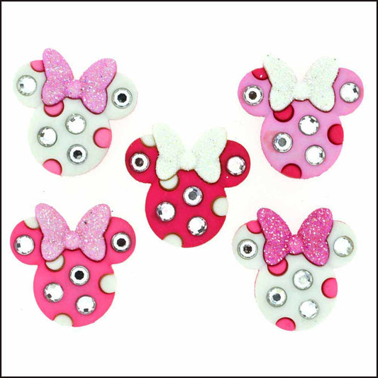 DRESS IT UP Disney - Minnie Rhinestone Heads